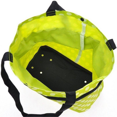 

LS Letsshop Foldable Shopping Trolly Bag (Green)(Green)