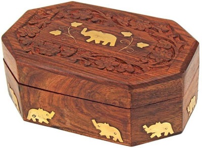 

wood world ih wwih450 Vanity Box Vanity Box(Brown)