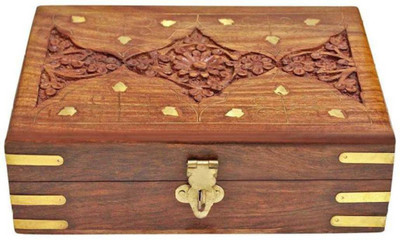 

wood world ih wwih443 Vanity Box Vanity Box(Brown)