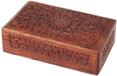 wood world ih wwih449 Vanity Box Vanity Box(Brown)
