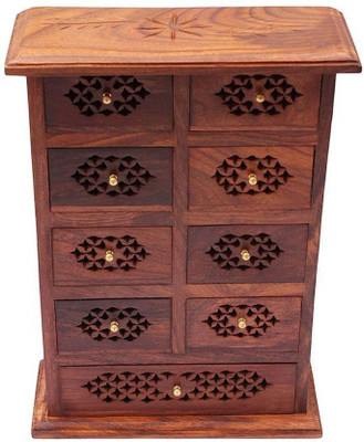 

wood world ih wwih454 Vanity Box Vanity Box(Brown)