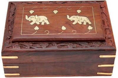 

wood world ih wwih436 Vanity Box Vanity Box(Brown)