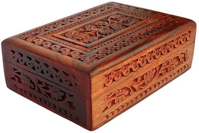 wood world ih wwih432 Vanity Box Vanity Box(Brown)
