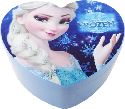 

Parteet Cartoon Printed Vanity Case with Mirror for Girls(Frozen) (New) Storage and Mirror Vanity Box(Multicolor)