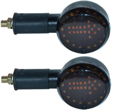 RJVON Side LED Indicator Light for Royal Enfield Classic 500(White, Amber)