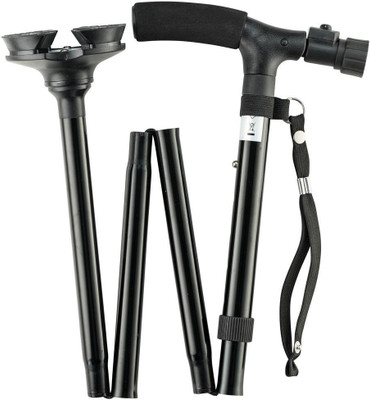 

MCP Folding Walking Stick With LED Flashlight Walking Stick