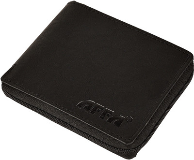 

AFFA Men Casual Black Artificial Leather Wallet(3 Card Slots)