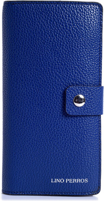 

Lino Perros Women Blue Artificial Leather Wallet(11 Card Slots)