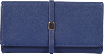 

Lino Perros Women Casual Blue Artificial Leather Wallet(8 Card Slots)