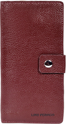 

Lino Perros Women Brown Artificial Leather Wallet(5 Card Slots)