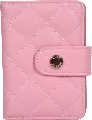 

Lino Perros Women Casual Pink Artificial Leather Wallet(6 Card Slots)