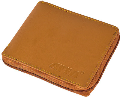 

AFFA Men Tan Artificial Leather Wallet(3 Card Slots)