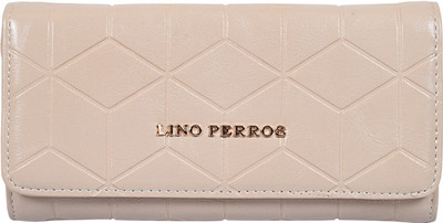 

Lino Perros Women Beige Artificial Leather Wallet(6 Card Slots)