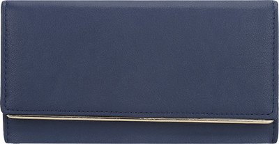 

Lino Perros Women Blue Artificial Leather Wallet(6 Card Slots)