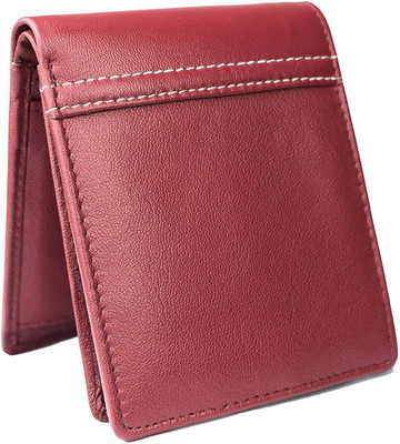

Bizarre Kraftz Men Maroon Genuine Leather Wallet(8 Card Slots)