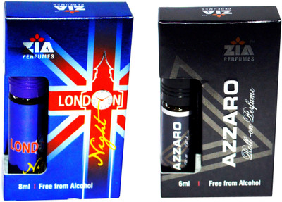Zia London Night and AZZARO Special Malaysian Edition Floral Attar(Davana)