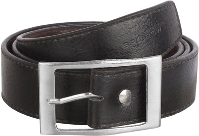 

spairow Men Formal Black Genuine Leather Belt