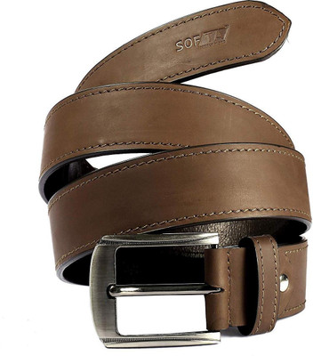 

Softa Men Brown Genuine Leather Belt