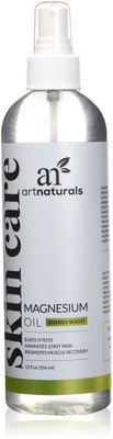 

Artnaturals Magnesium Oil 12 Oz - Best Natural - Reduces Migraines | Sore Muscle and Joint Relief Spray(354 ml)