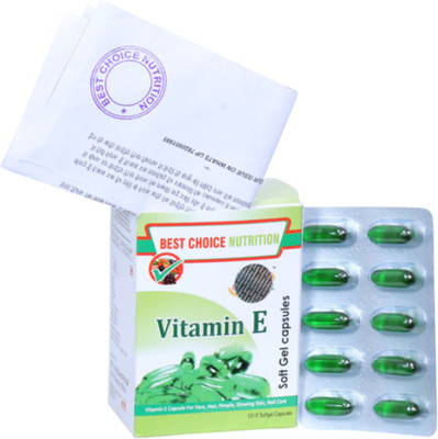 

BEST CHOICE NUTRITION VITAMIN E OIL FOR GLOWING SKIN AND FACE(50 ml)