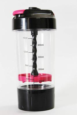 

Laps of Luxury Buzzard Protein Shaker with Supplement Basket 500 Shaker(Pack of 1, Pink, Black), Black;pink