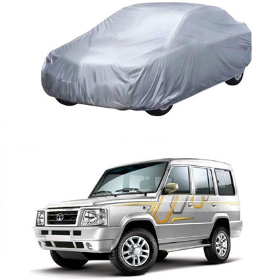 The Blue Car Cover For Tata Sumo Victa (Without Mirror Pockets)(Silver)