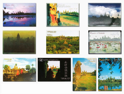 

postcard Cambodia Picture Postcards (Set-8) Post Card(Multicolor, Pack of 10)