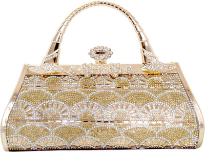 

Chouhan Stylish Party Gold Clutch