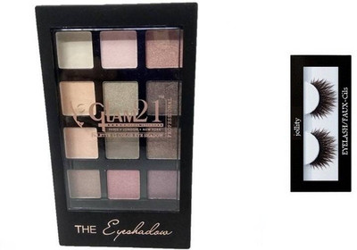 

jollity Eyelash And Glam 21 Fifty One Mettalic Eye Shadow(Set of 2)