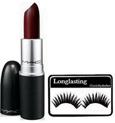 

longlasting eyelashes,mac caver lipstick(Set of 2)