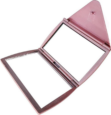 

BOXO Double Sided Compact Mirrors Makeup Mirror For Women And Girls, Pink