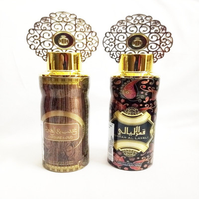 

ARABIYAT KHASHAB AND OUD AND QAMAR AL LAYALI Perfume Body Spray - For Men & Women(400 ml, Pack of 2)