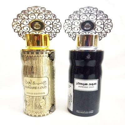 

ARABIYAT KHASHAB AND OUD GOLD EDETION AND INTENSE OUD Perfume Body Spray - For Men & Women(400 ml, Pack of 2)