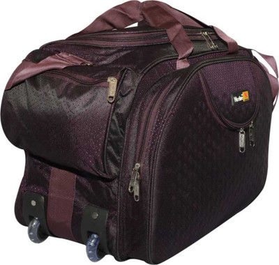 

Nice Line (Expandable) Purple Coloured men and women Travel Duffel Bag(Purple)