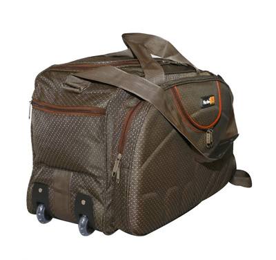

Nice Line (Expandable) brown01 Duffel Strolley Bag(Brown)