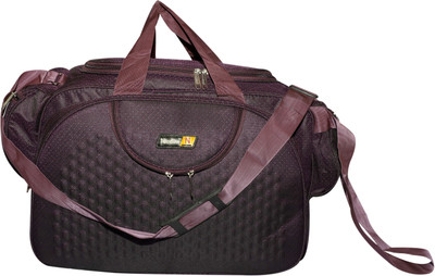 

Nice Line (Expandable) Travel Duffle for men and women Travel Duffel Bag(Purple)