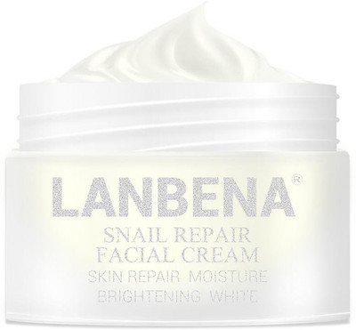 

LANBENA Snail Repair Fareness Day Cream- Skin Repair Moisture, Brightening White, Anti Wrinkle, Anti Aging(30 g)