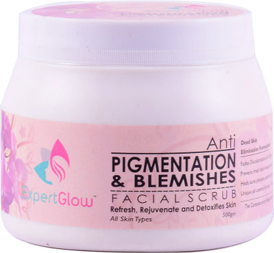 

Expertglow Anti-Pigmentation & Blemishes Facial Scrub For All Type Skin(500 g)