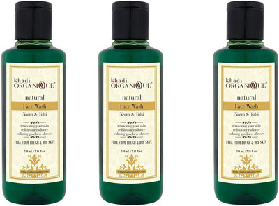 

Khadi organique khadiorganique Neem Tulsi Face & Body Wash(630, Pack of 3)