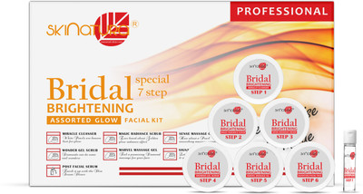 

Skinatura Bridal Brightening (Professional) Assorted Glow Facial Kit 310 g(Set of 8)