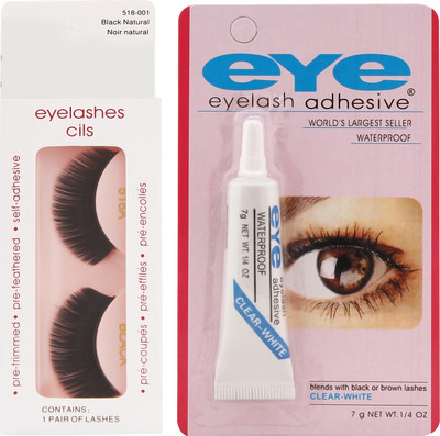 

Ear Lobe & Accessories False Eye LashesNo-1 With Eey Glue(Pack of 1)