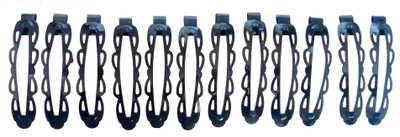 

Fashionable Sleek Designer Tic Tac Clip(Black)