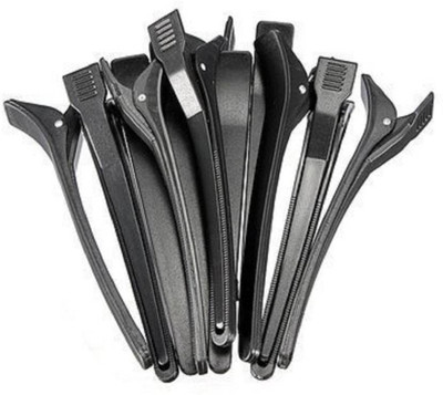 

Fashionable BLACK HAIR DRESSING CLIP SET OF 12 Hair Pin(Black)