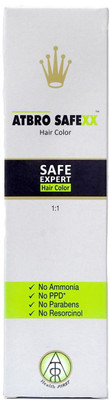 

Atbro SafeXX Hair Color(Black/ Jet Black, Natural Black/ Dark Brown)