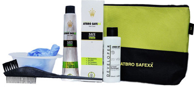 

atbro safexx Natural Black Hair Color(Natural Black/ Dark Brown)
