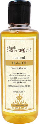 

Khadi organique Sweet Almond Oil Hair Oil(840 ml)