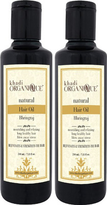 

Khadi organique 'Khadi organique Hair oil(Pack of 2) Hair Oil(420 g)