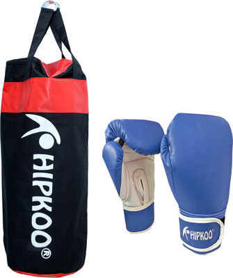 

Hipkoo Boxing Combo (unfilled punching bag (2.5ft) with boxing gloves) Boxing Kit