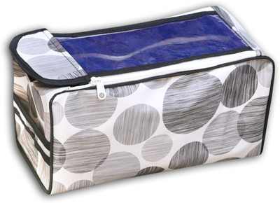 Tanish Makeup Brush Organizer(Grey, Beige)
