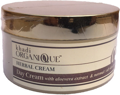 Khadi Organique Herbal day cream (with aloevera extract) 50 gm pack of 1(50 g)